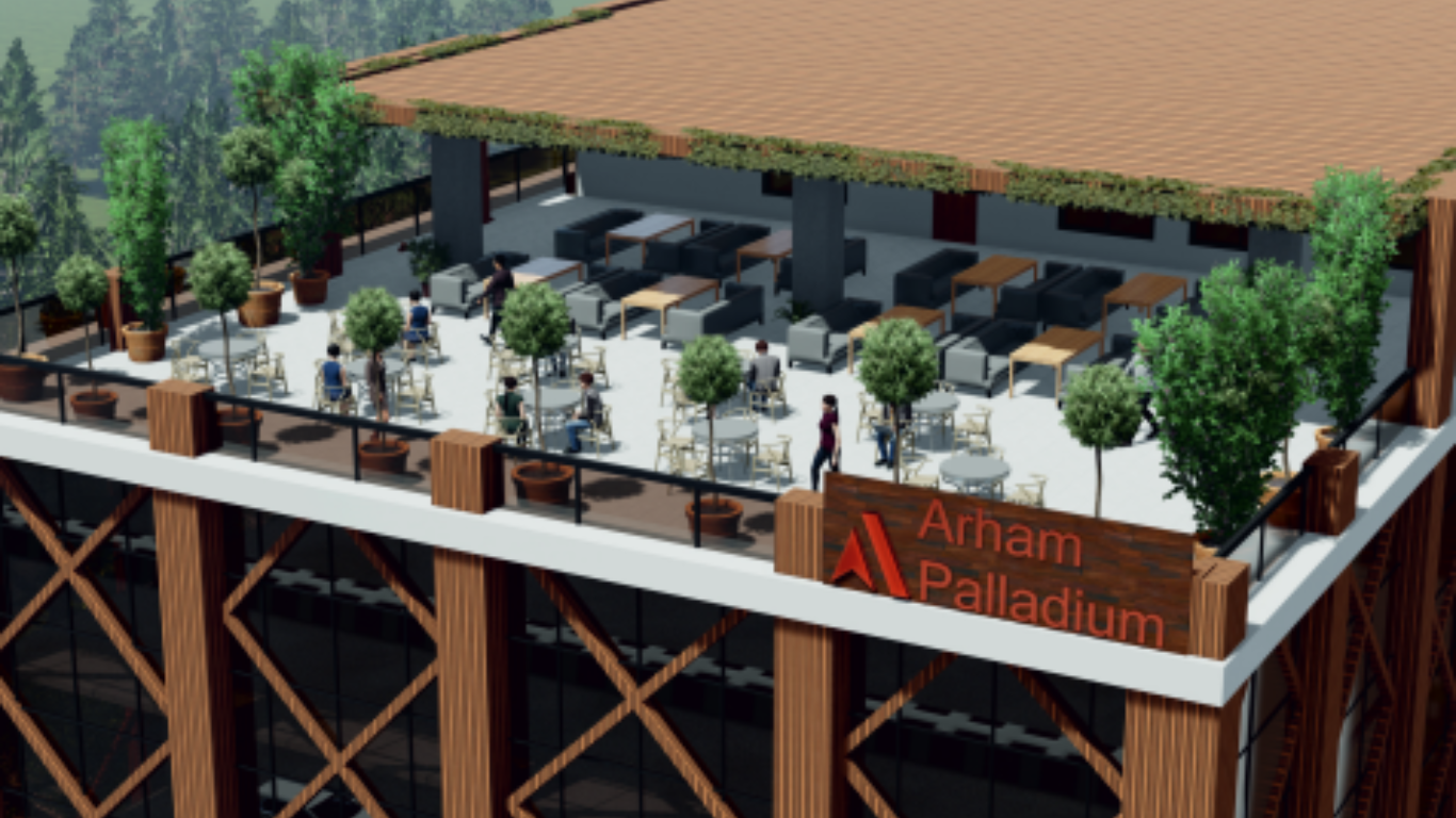 Rooftop Cafeteria